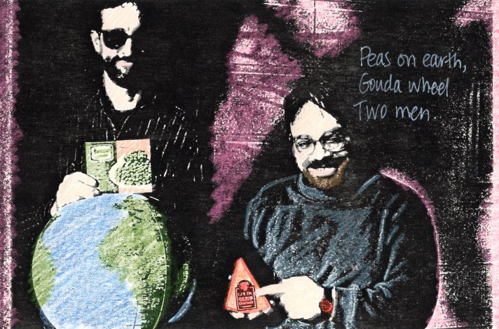 Example of a handmade Xmas Card (c) Pam Noble