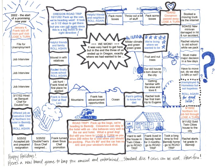 Example of a handmade Xmas Card (c) Pam Noble